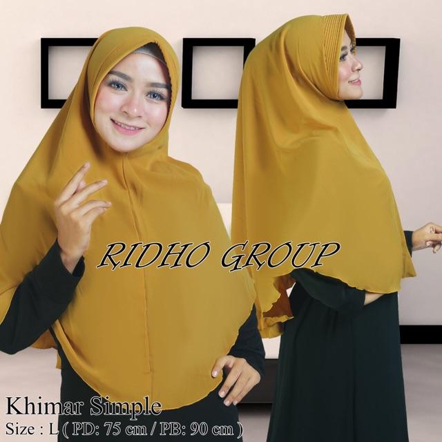 HARGA SPESIAL!!! Jilbab formal khimar antem instan pet wolvis wolfis pd 75 pb 90
