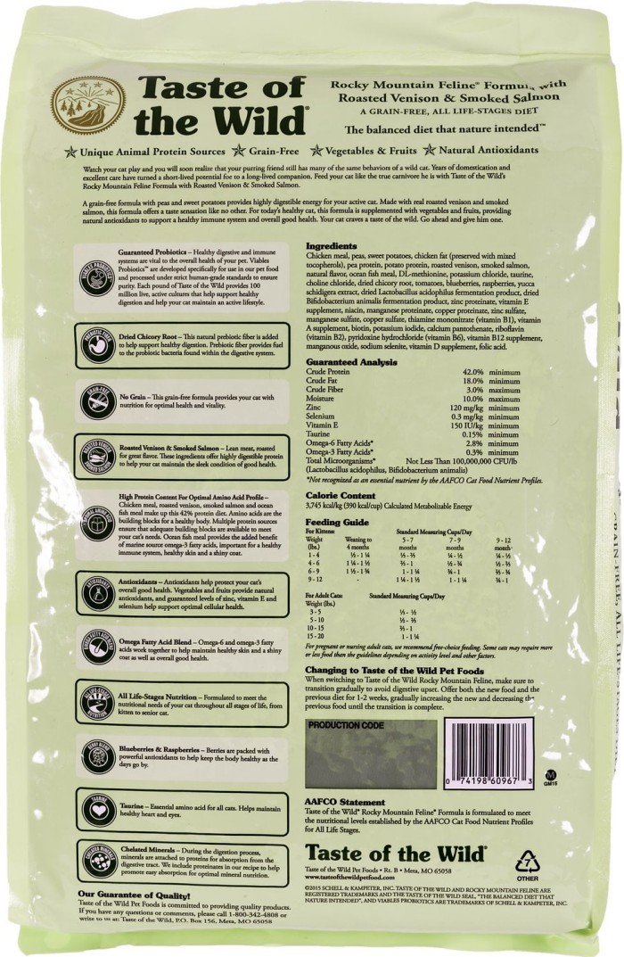 taste of the wild all life stages