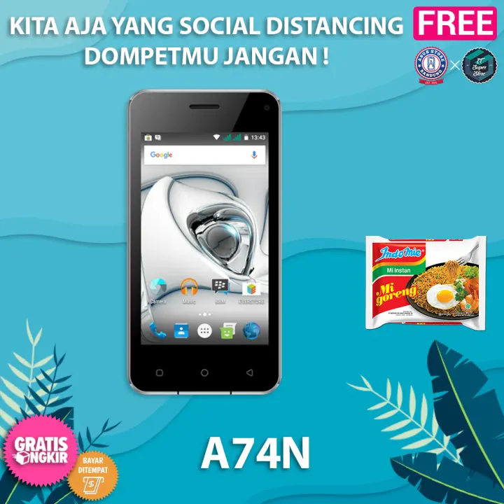 Evercoss Winner T Max A74n Quad Core Dual Sim Lazada Indonesia