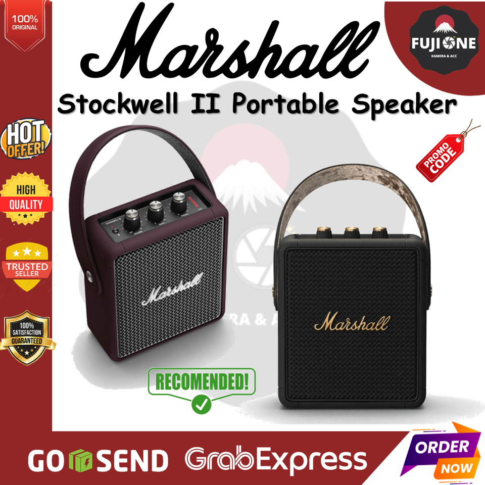 Marshall Stockwell II / Stockwell 2 Portable Bluetooth Speaker | Lazada ...