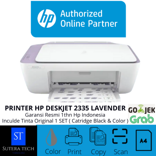 Printer HP 2335 Lavender ( Print,scan 