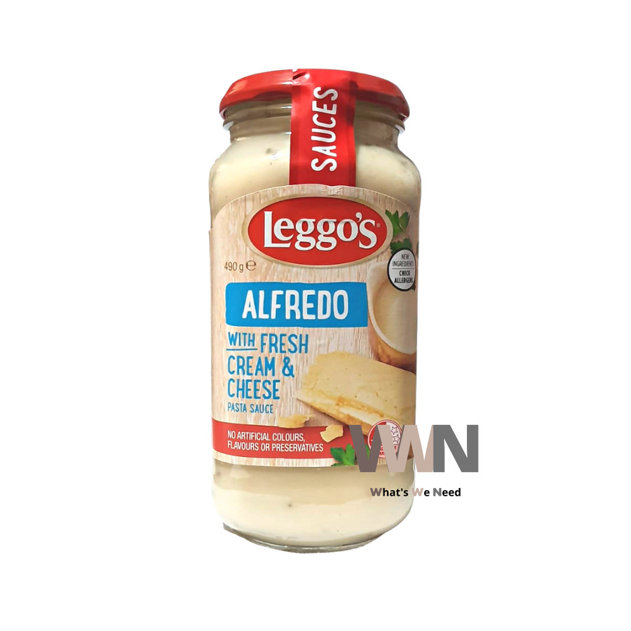 Leggos Alfredo Pasta Sauce 490 gr Leggo's Saus Pasta Cream, Cheese