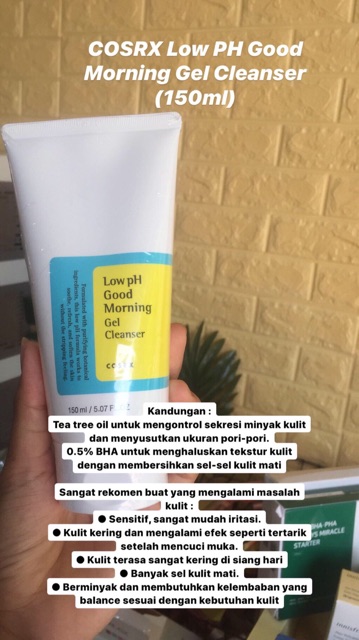 kandungan cosrx facial wash