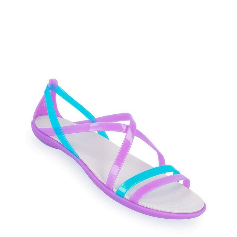 Crocs Isabella Strappy Sandal Wanita - Ungu