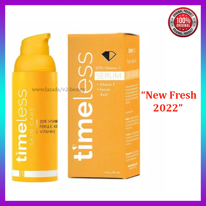Timeless Skincare 20 Vitamin C + E Ferulic Acid Serum Lazada Indonesia
