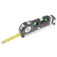 BEST SELLER Penggaris Laser Horizontal Vertical 250CM dengan Bubble Level - npgFIipb