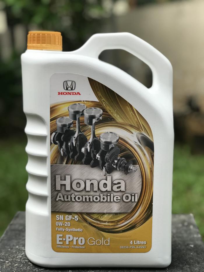 OLI HONDA EPRO GOLD SAE 0W-20 GALON 4 LITER / AKSESORIS MOTOR / MOBIL / VARIASI / BERKUALITAS / OTO-A3079