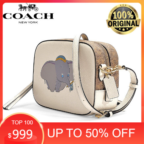 Tas Coach X DISNEY Camera Bag Dumbo In White Crossbody Lazada Indonesia