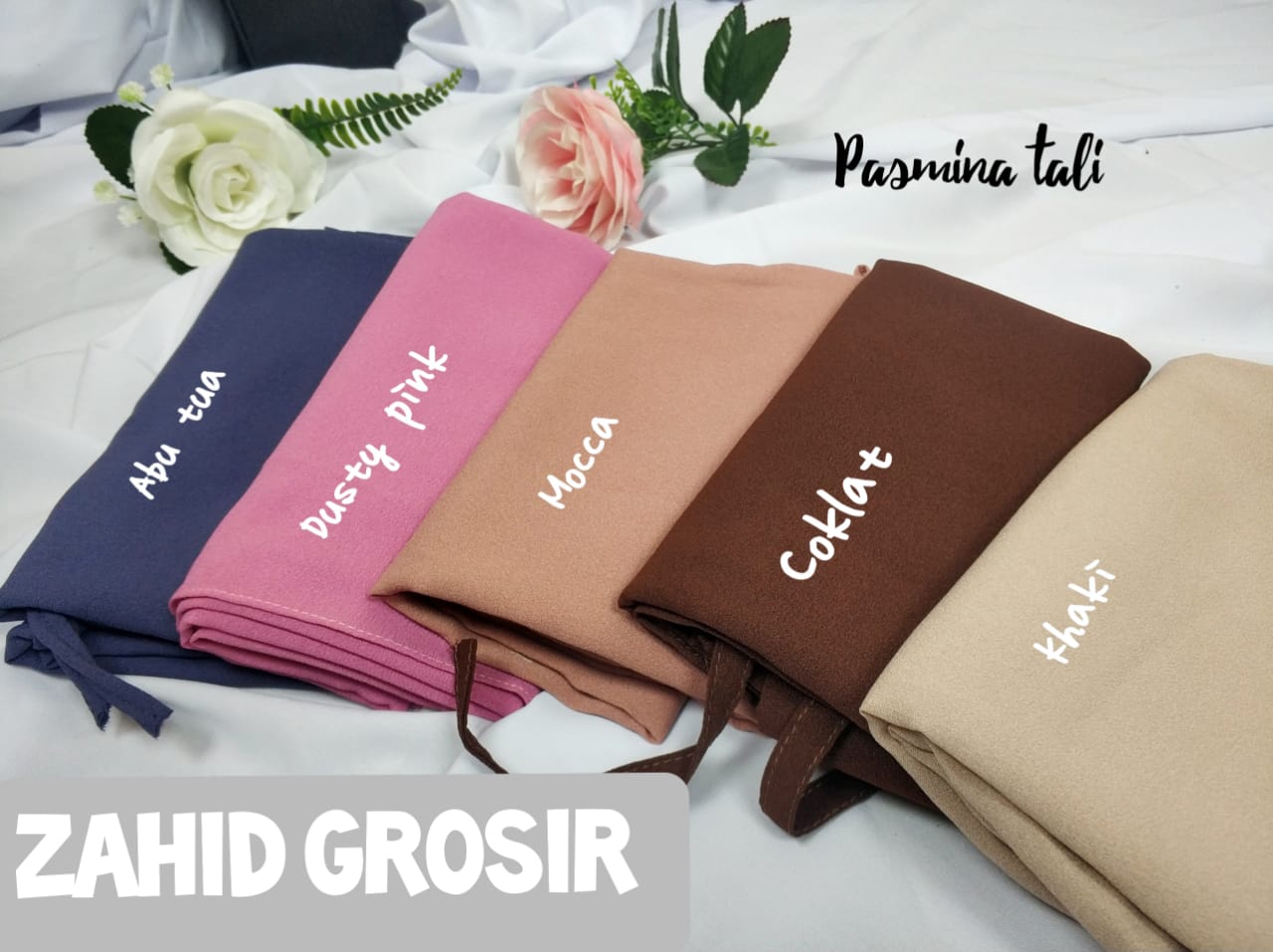 PASHMINA TALI THALIA Hijab / Scraf Kerudung syar'i