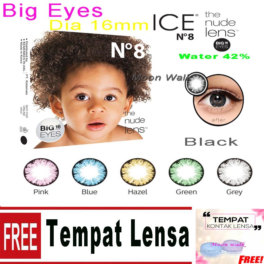 X2 Ice Nude N8 Softlens + Gratis Tempat Softlens