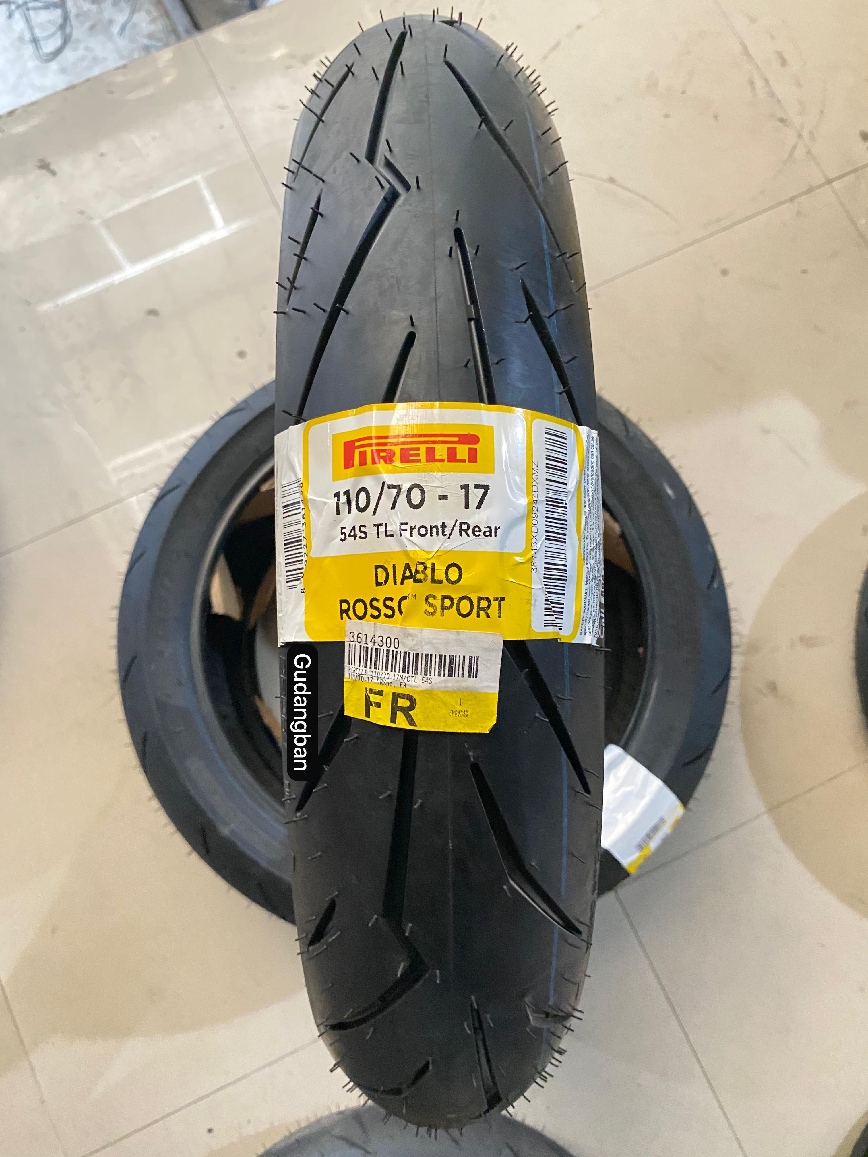 Pirelli Diablo Rosso Sport Uk 110 70 - 17 Pirelli Ring 17 | Lazada 