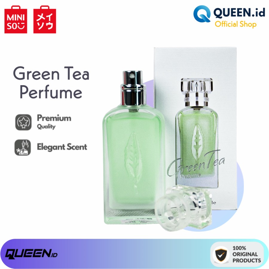 Miniso Green Tea Lady Perfume 30ml Parfum Wanita Perempuan