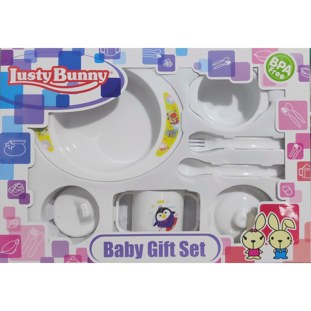 Lusty bunny baby gift hot sale set