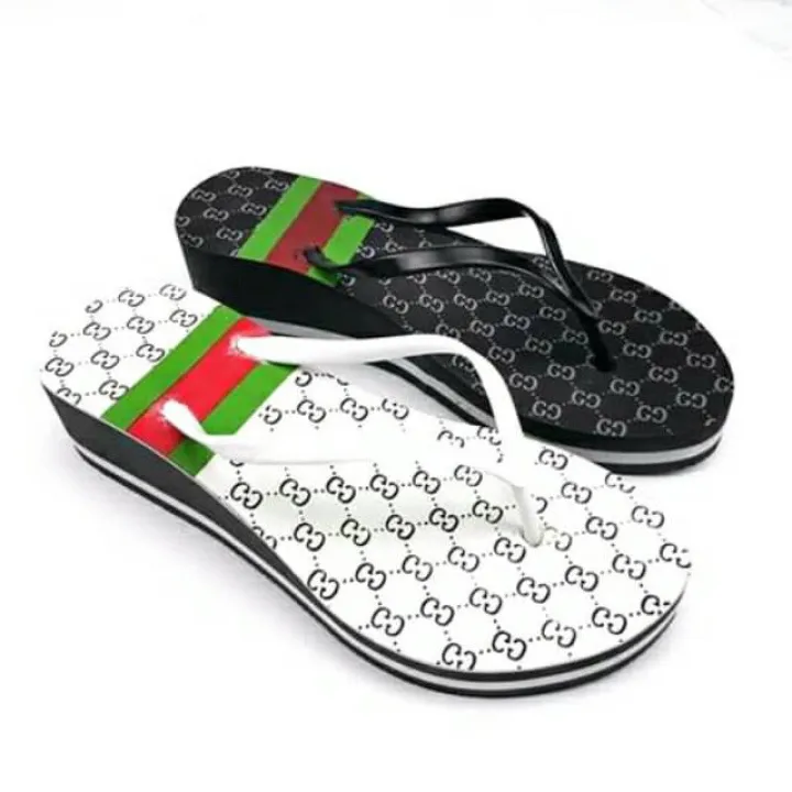 sandal wedges gucci