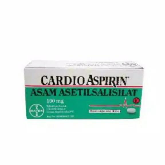 Cardio aspirin box isi 30 tablet
