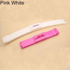 1 Set Profesional Bangs Clipper Hair Cutting DIY Gaya Rambut Trim Ruler Guide Tool (Blue Putih)-Intl