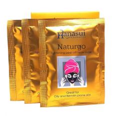 20pcs Hanasui Masker Lumpur Naturgo Mud Mask Natur - KPW-158
