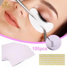 100 Pcs Mata Ekstensi Bulu Mata Palsu Pads Stiker Patch Pita Perekat Kit Alat-Internasional