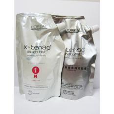 (125 ML) 1 PAKET TYPE N (RAMBUT NORMAL) L'OREAL X-TENSO SMOOTHING CREAM / KRIM PELURUS RAMBUT