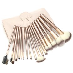18 Pcs Makeup Brushes Set Powder Foundation Eyeliner Bibir Kosmetik