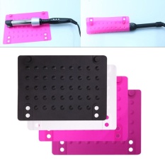 1 PC Isolasi Panas Pelurus Rambut Curling Silicone Mat Aksesoris Tahan Lama 222332936169-Intl