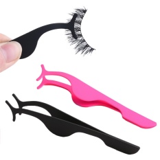 1 PC Pro SStainless Steel Penjepit Bulu Mata Ekstensi Aplikator Remover Clip Alis Mata Bulu Mata Pi
