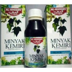 2 Botol Minyak Kemiri -Black- Original Al Khodry