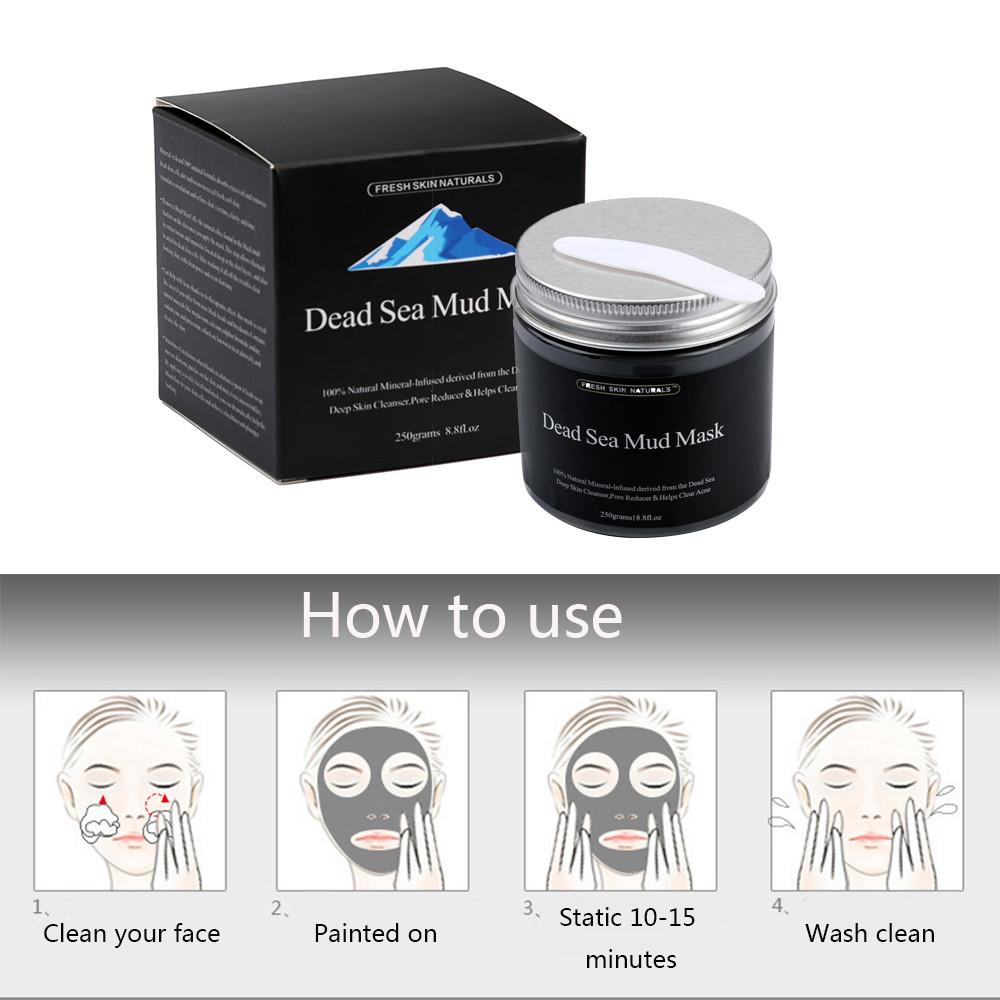 250g Pure Body Naturals Beauty Dead Sea Mud Mask for Facial Treatment - intl