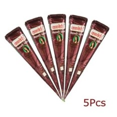 271447730215 Natural Herbal Henna Cones Temporary Tattoo kit Body Art Mehandi ink Kaveri