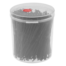 300 Pcs/box U Berbentuk Clamp Hairpin Bride Rambut Alat DIY Styling Hairpins Kit (Hitam)-Intl