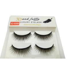 3D And Fulffy Bulu Mata Atas Kode 3D-608B Original - Harga 5 Pasang