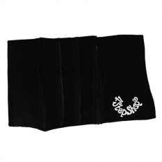 4 Step Shape Korset Pelangsing Tubuh Slimming Belt Ada Dus Box Pengecil Pengencang Perut Buncit Perbaiki Postur Badan Ramping Kencang Body Slim Diet Corset Wanita Pria Bahan Neoprene Mengandung Infra Merah Aman Nyaman Tidak Sesak - Hitam