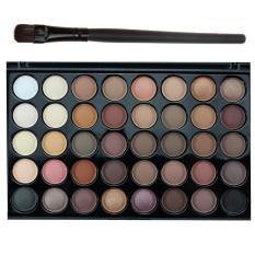 40 Warna Kosmetik Matte Shimmer Profesional Eyeshadow Sorot Palet (Multicolor)