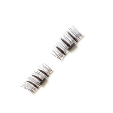 4 Pcs Ultra Tipis 0.5mm Magnetic Mata Bulu Mata 3D Reusable Palsu Bulu Mata Magnetik-Intl