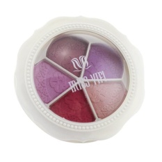 5 Warna Bunga Berbentuk Profesional Natural Matte Makeup Eye Shadow-Intl