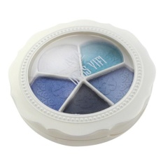 5 Warna Bunga Berbentuk Profesional Natural Matte Makeup Eye Shadow-Intl