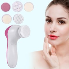5 In 1 Beauty Face Care Massager Electric Facial Cleanser Brush Massaging Tool