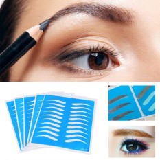 5 Pcs Praktik Tato Riasan Permanen Microblading Alis Pelatihan Silikon Kulit Palsu-Internasional