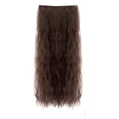70 Cm L Panjang Gelombang Jagung Potong Rambut Palsu Ikal Haircut Yang Pirang And Berombak Merilis Klip Rambut Manusia Ekstensi Di Sopak Dalam Coklat