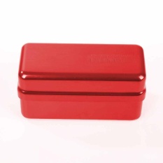 72 Lubang Dental Bur Holder Box 135℃ Autoclave Disinfeksi Case-Intl