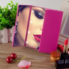 8 LED Ringan Diterangi Lipat Membuat Hingga Kosmetik Meja Rias Kecantikan-Internasional
