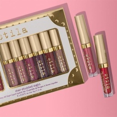 PRO MAKEUP Set 8Pcs Lipstik Matte Cair Tahan Lama Anti-Air