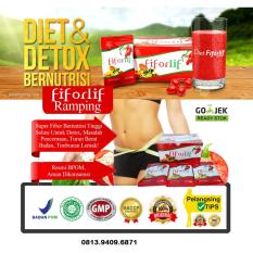 RaHe Cibubur Fiforlif 1 Box -Detox Usus Efektif Buang Racun dan Kotoran di Usus, Lancarkan BAB isi 15 sachet