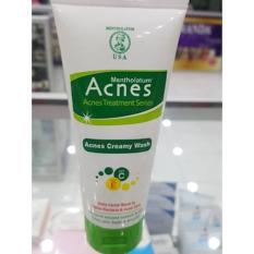 Acnes Creamy Wash BPOM/ Sabun Cuci Muka Anti Jerawat & Bakteri