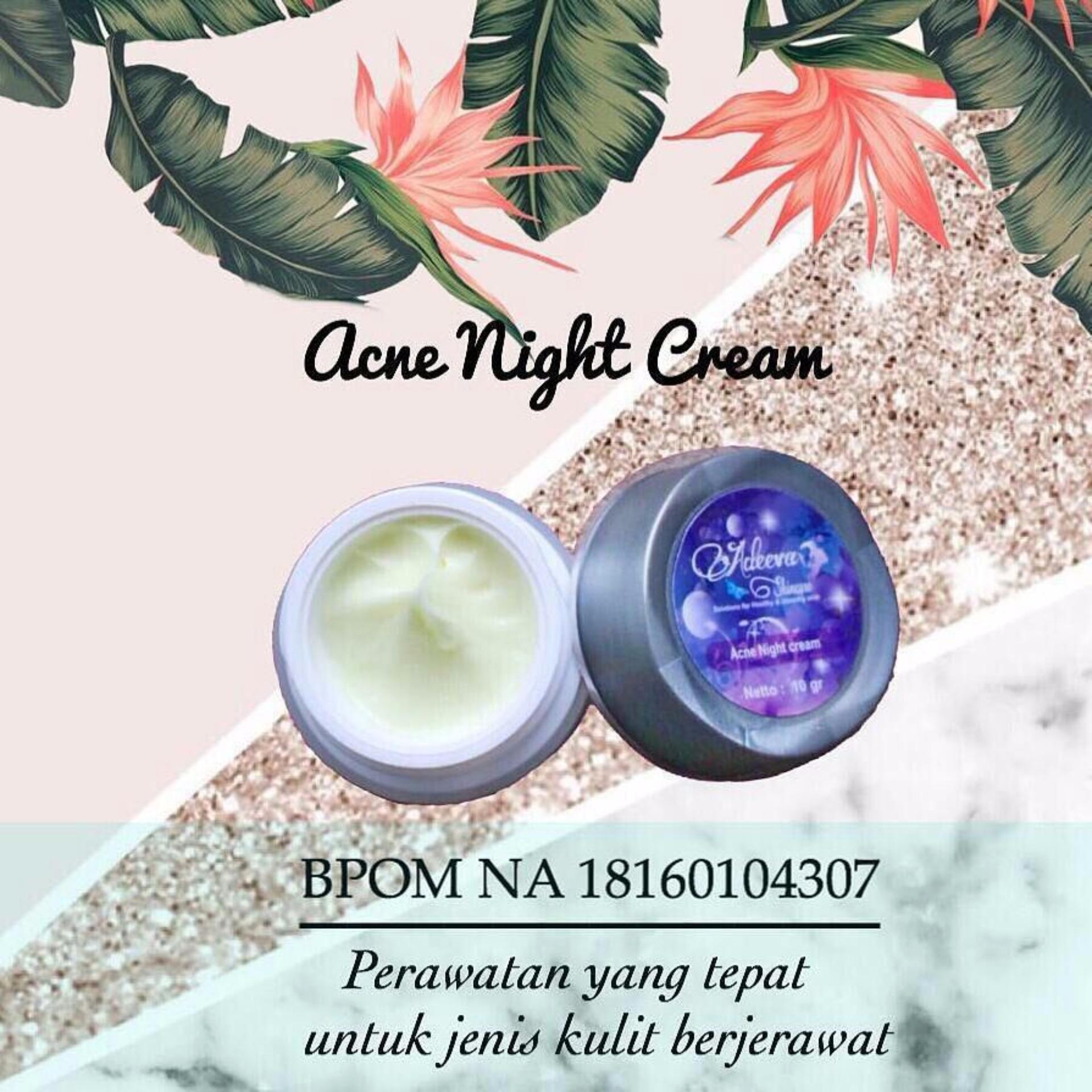 adeeva night cream acne