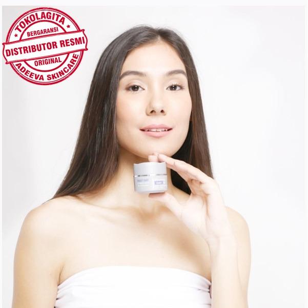 ADEEVA Skincare Wajah Glowing Penghilang Jerawat - NIGHT CREAM ACNE (1 Pcs)