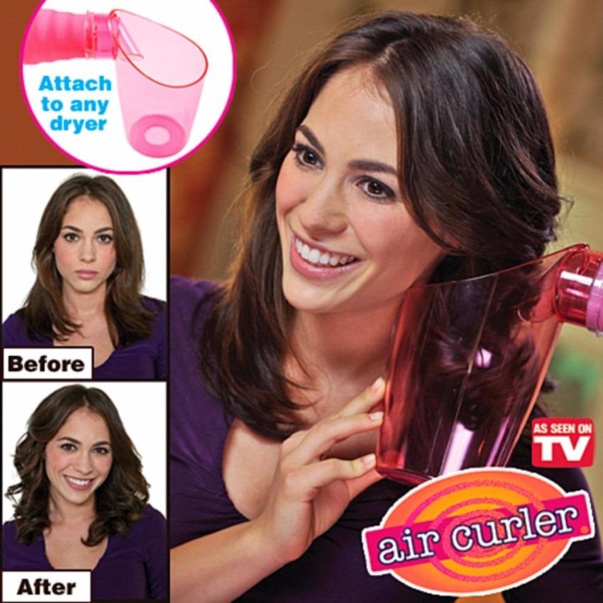 Air curler - Alat Pengeriting Rambut Alami - Pink