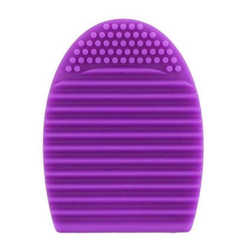 AIUEO - Brush Egg Cleaning Brush Tool Beauty Makeup Tools - Purple AIUEO - Brush Egg Cleaning Brush Tool Beauty Makeup Tools - Purple