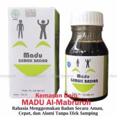 Al-mabruroh Madu Penggemuk Badan Aman Cepat Alami Tanpa Efek Samping Original - 350gr