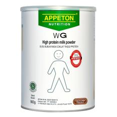 Appeton Weight Gain Adult Coklat - 900 gr, susu tinggi protein rasa coklat, susu penambah berat badan dewasa -1 pcs